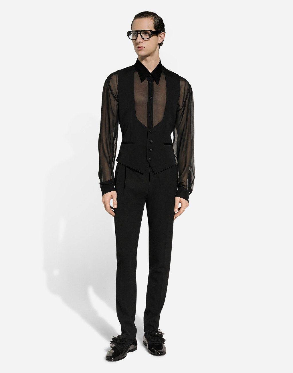 华达呢礼服长裤2