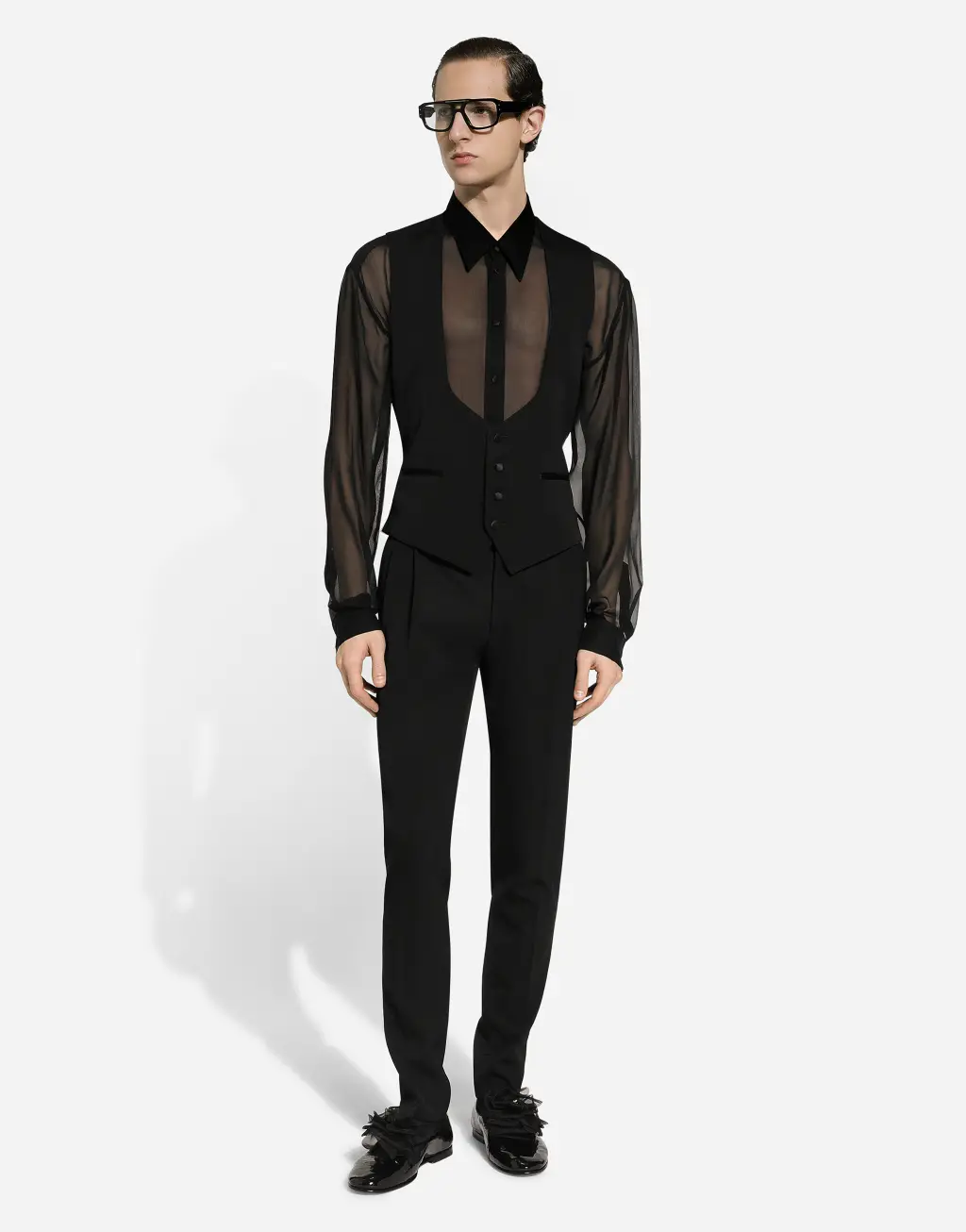 华达呢礼服长裤