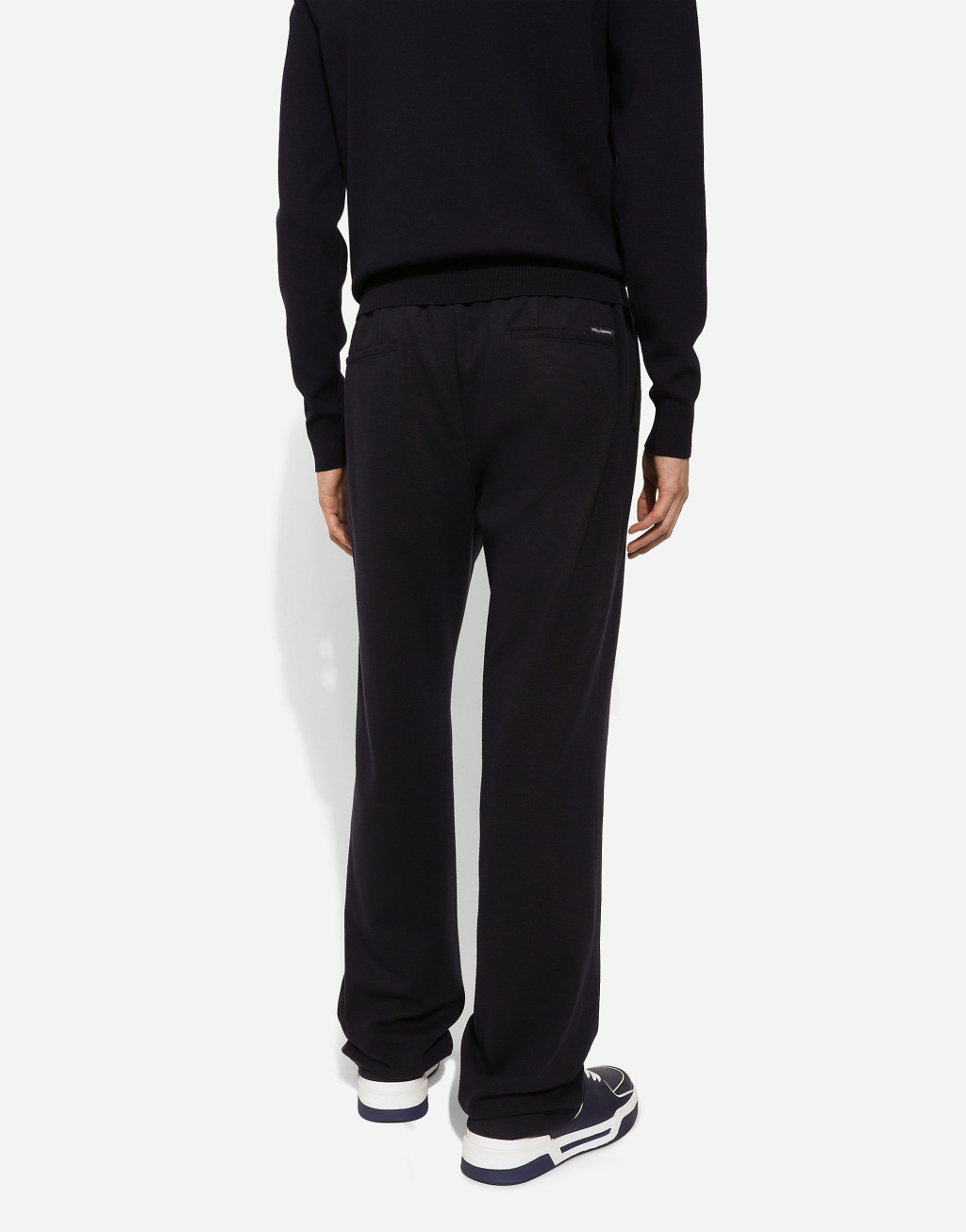 弹力平纹针织慢跑裤4