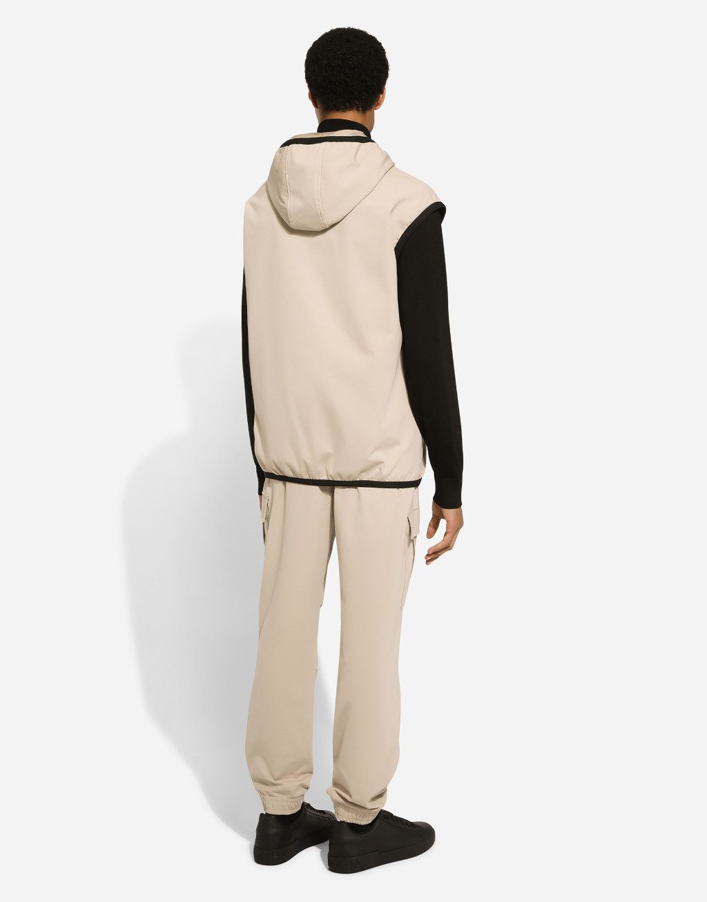 标牌弹力棉质工装裤3