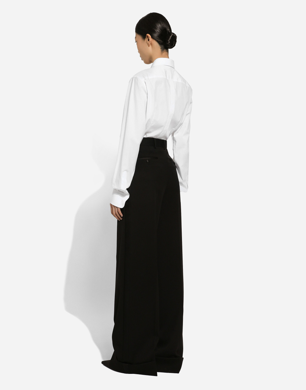 羊毛华达呢喇叭裤4