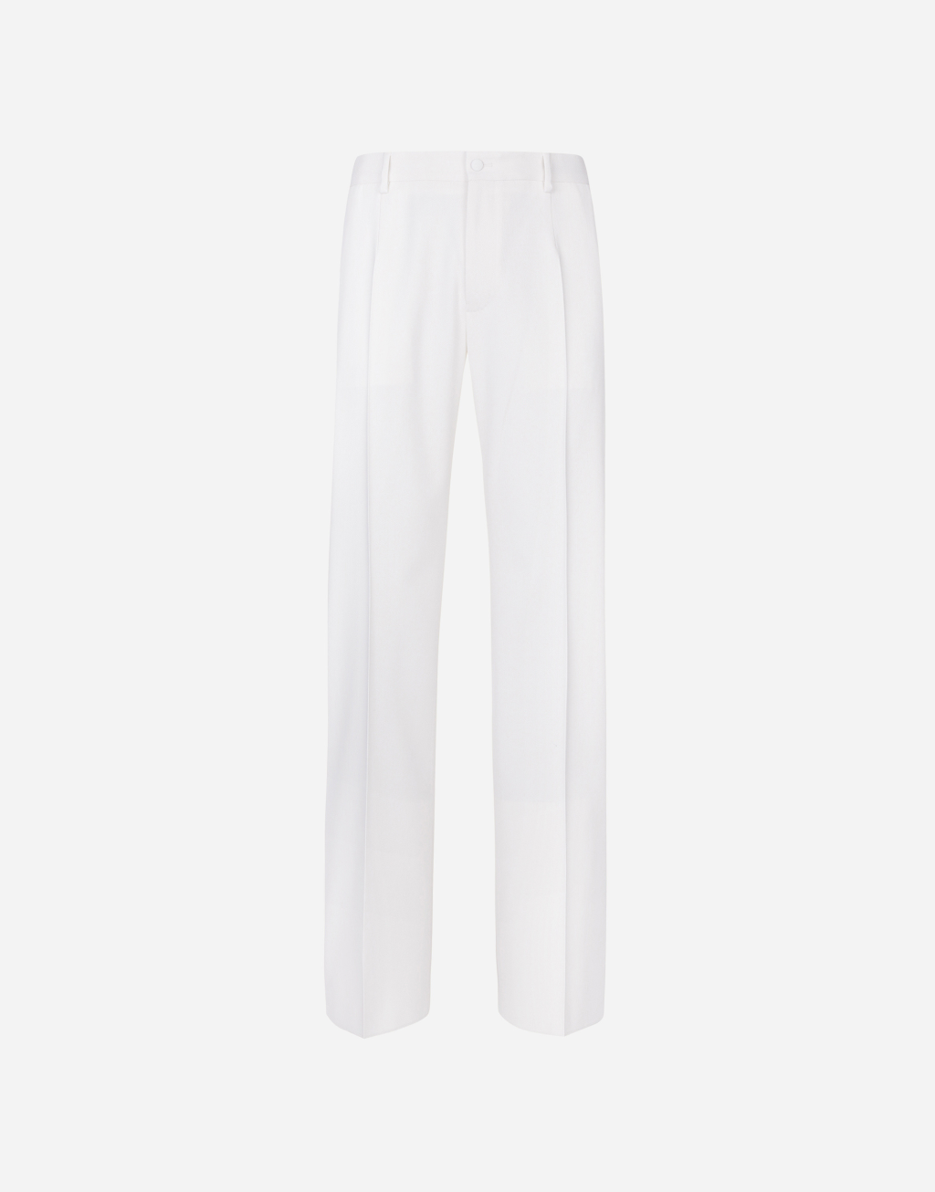 弹力羊毛直筒长裤