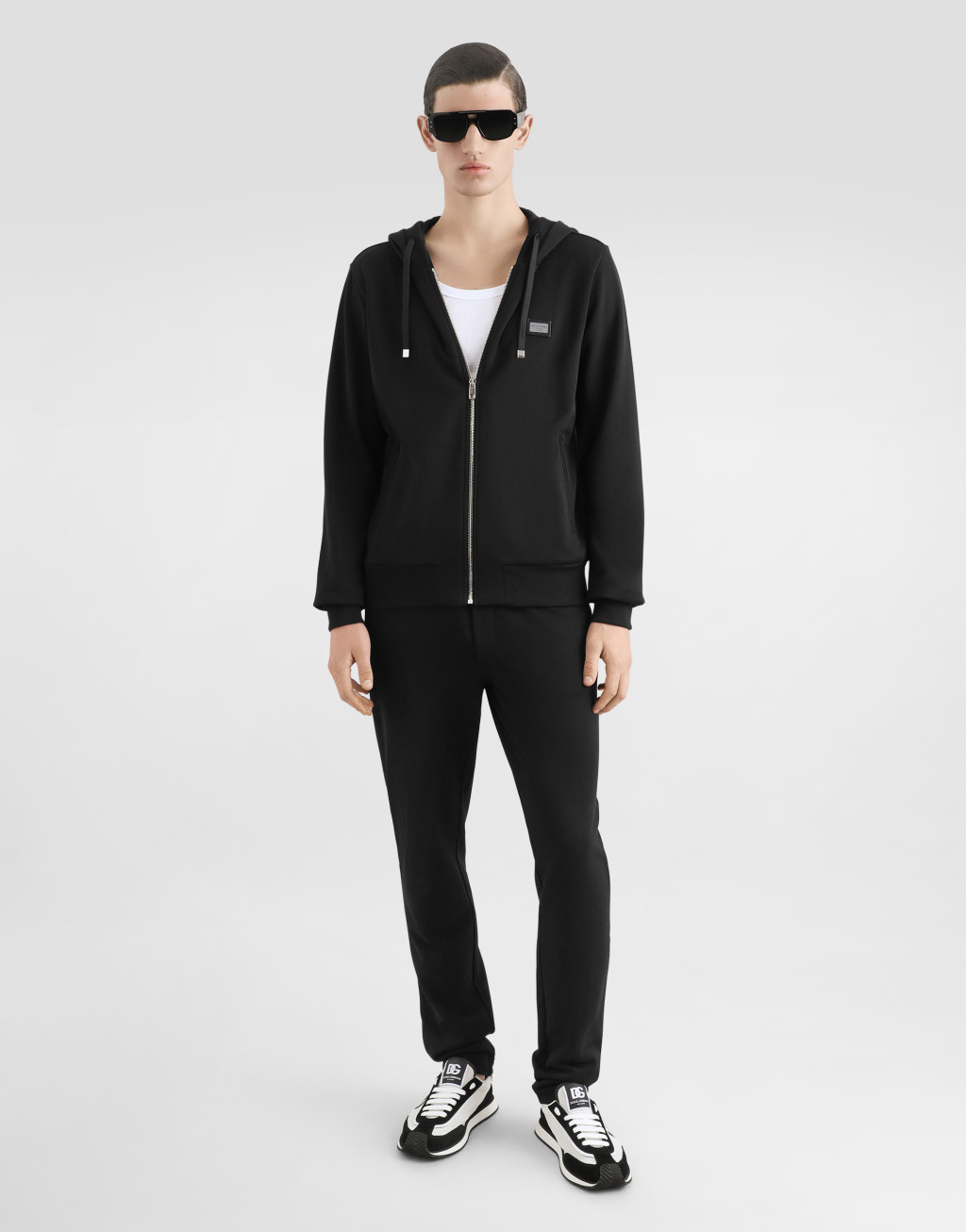 棉质抓绒慢跑裤2