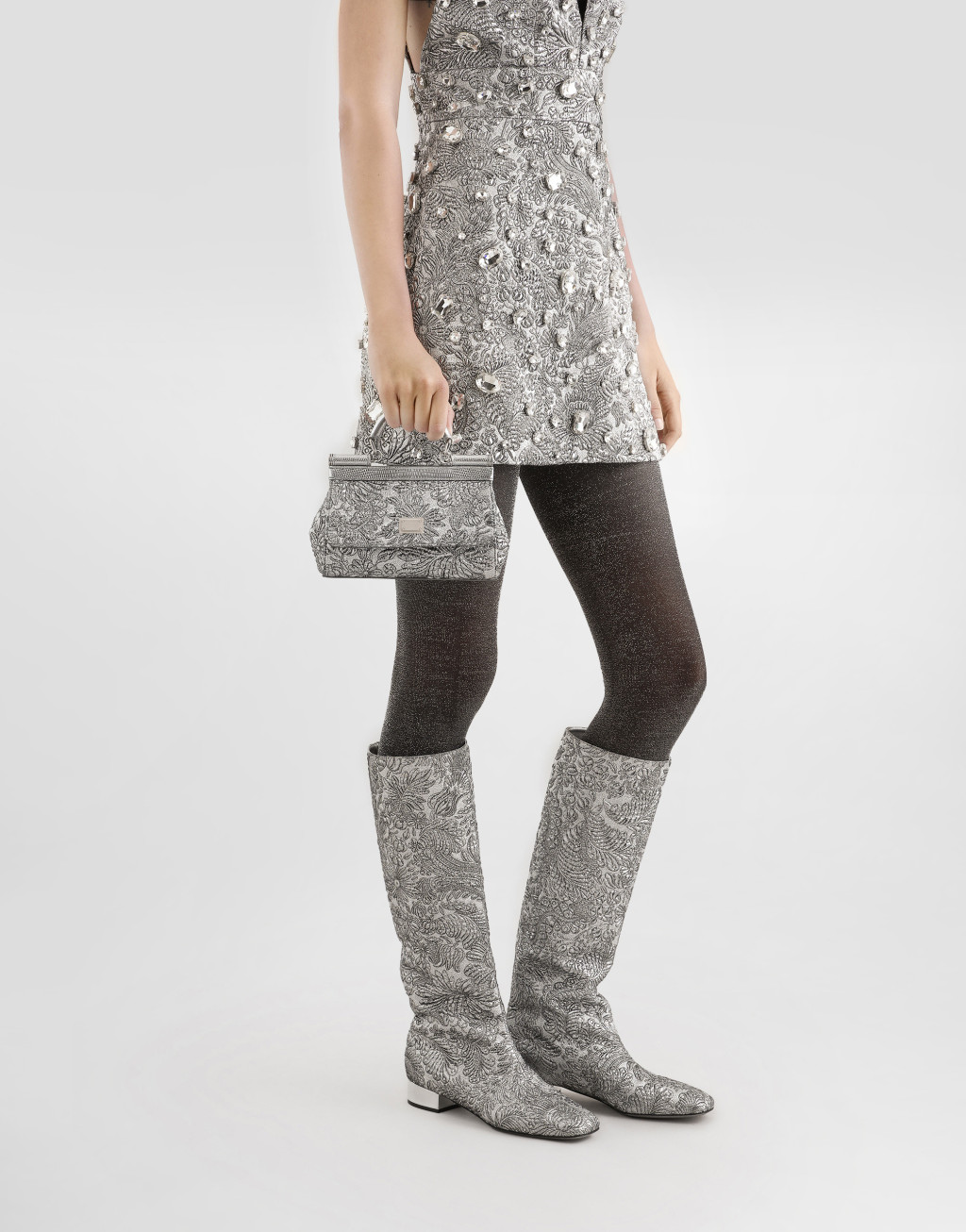 Sicily 小号织锦手袋2