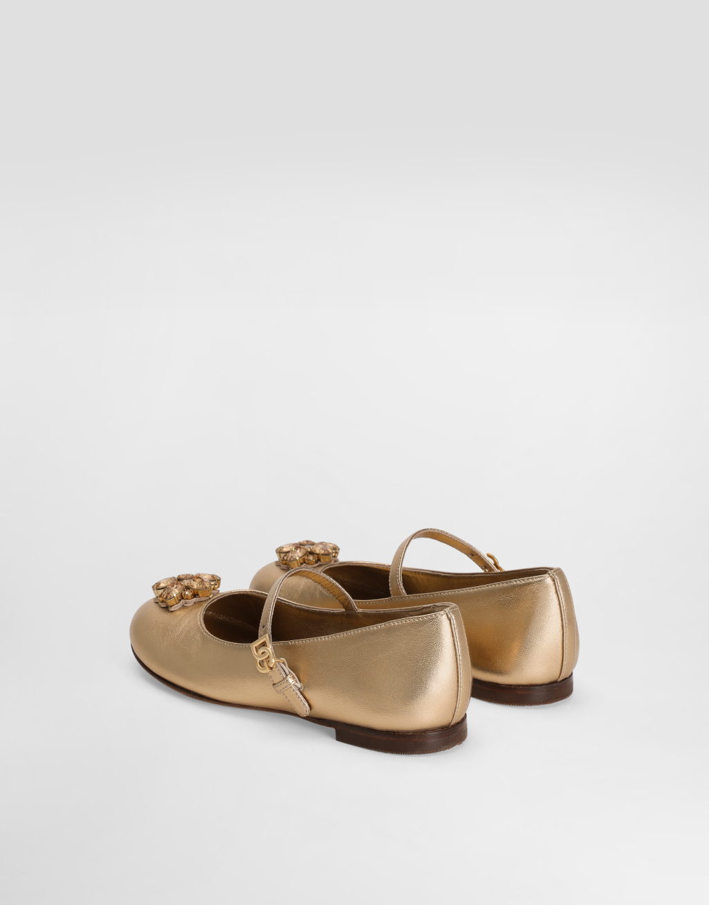 饰针小羊皮芭蕾平底鞋3