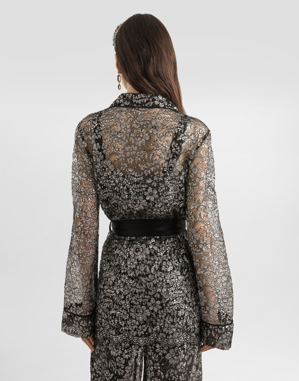 金银线蕾丝 Vanity 衬衫5