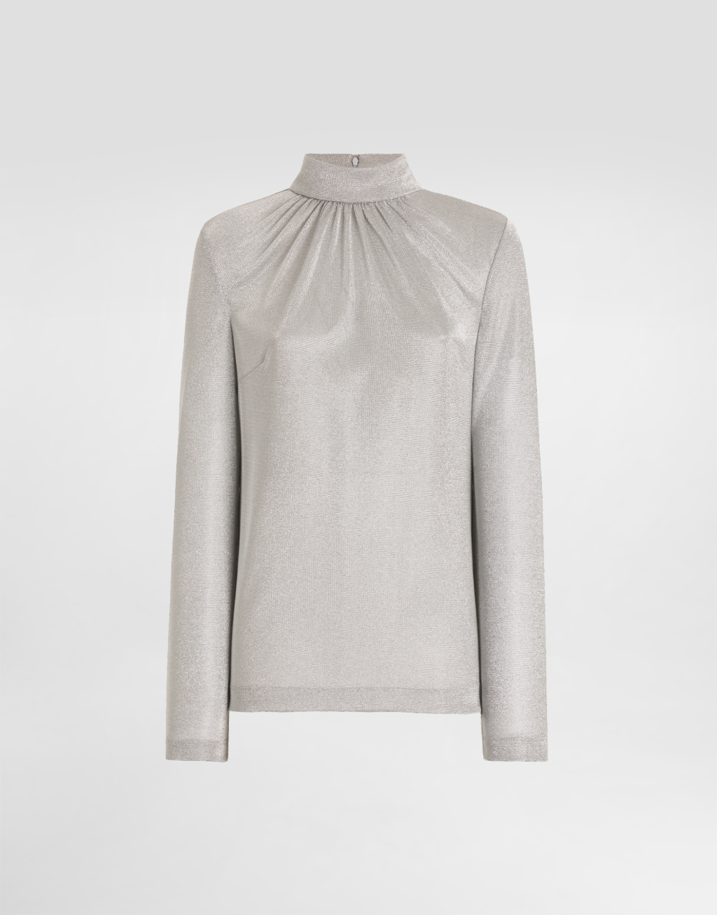 金银线针织上衣1