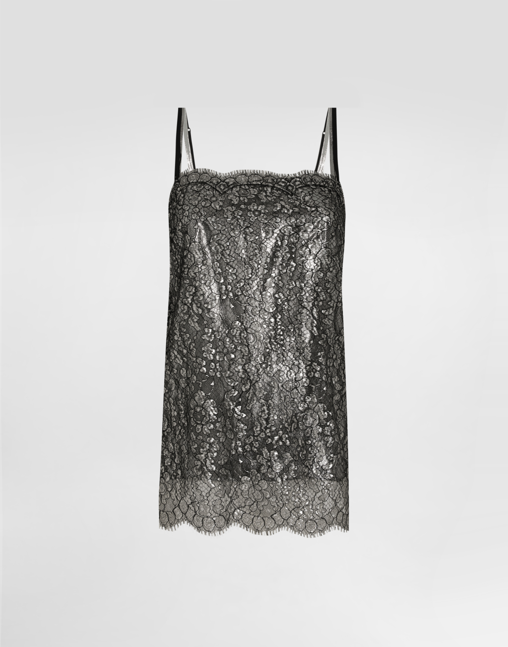 金银线蕾丝上衣1