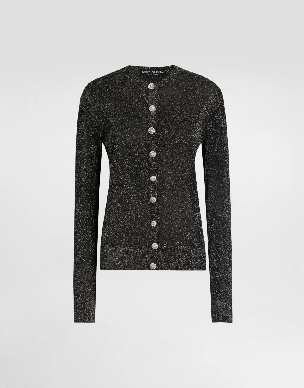 金属感粘胶开衫