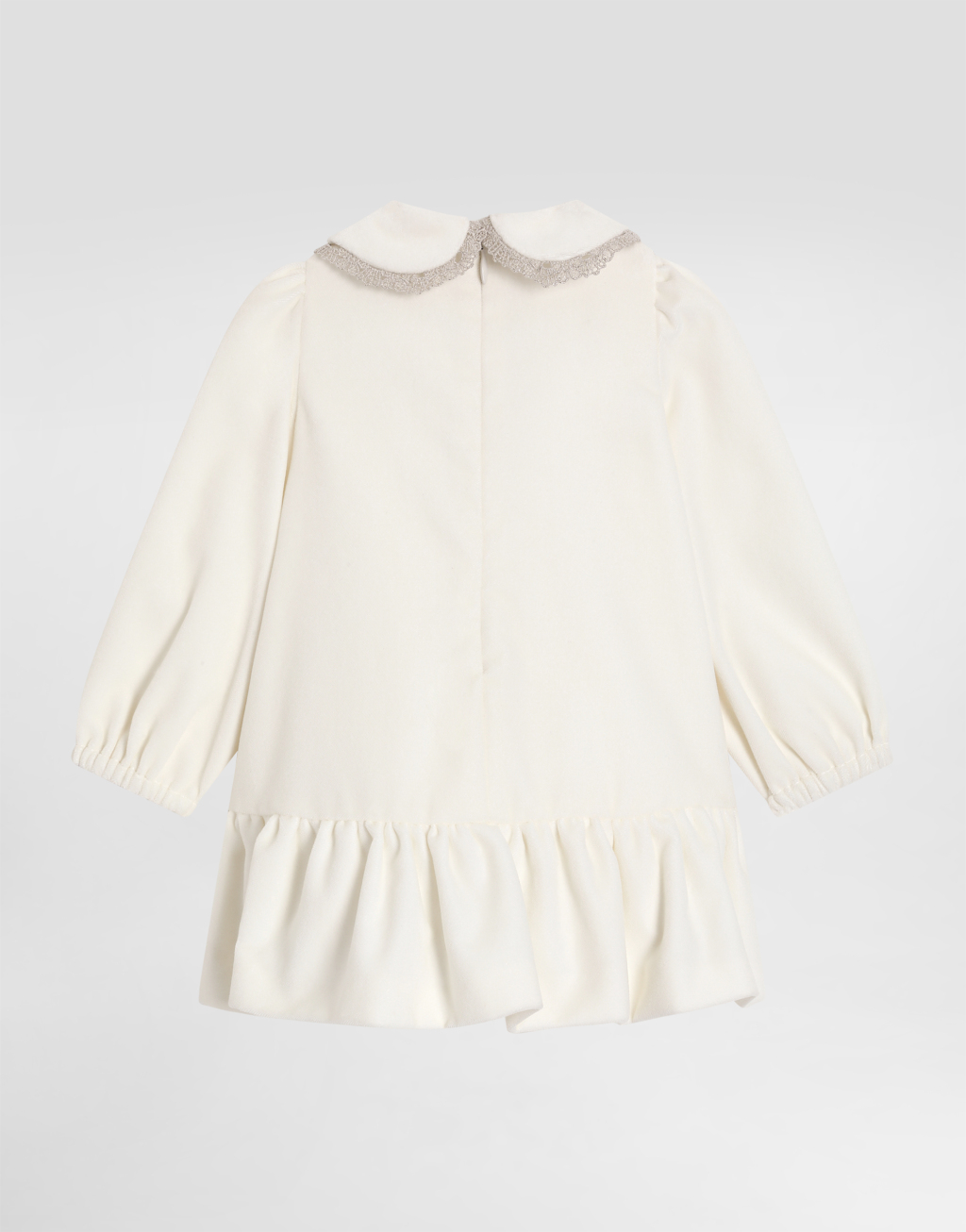 含衬裤光面天鹅绒连衣裙2