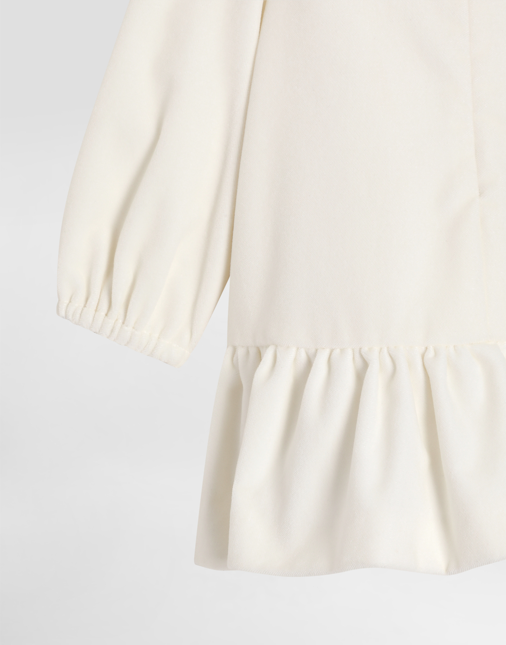 含衬裤光面天鹅绒连衣裙5