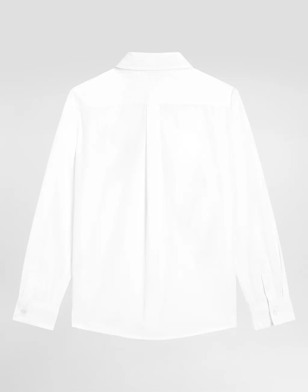 刺绣拼饰府绸衬衫