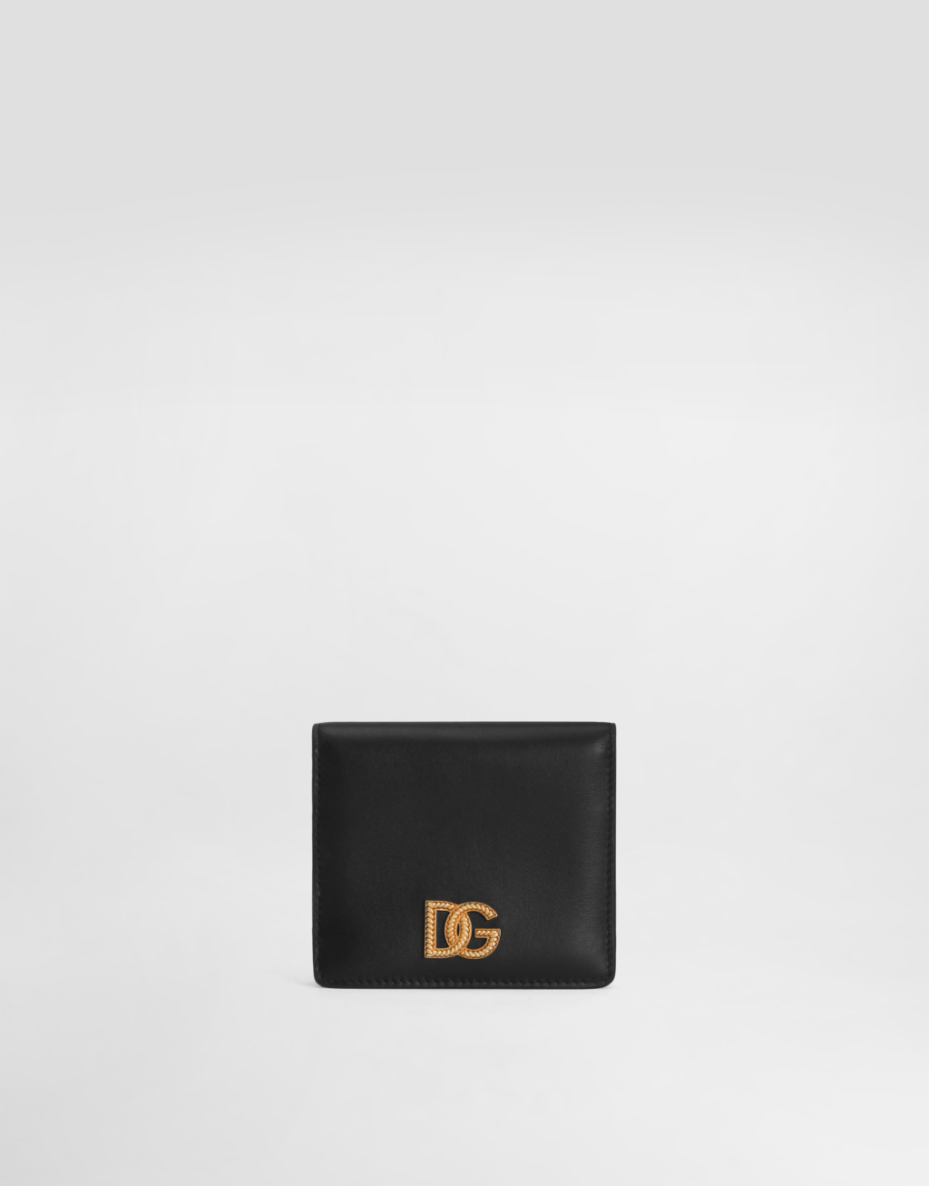 DG 徽标小牛皮钱包1