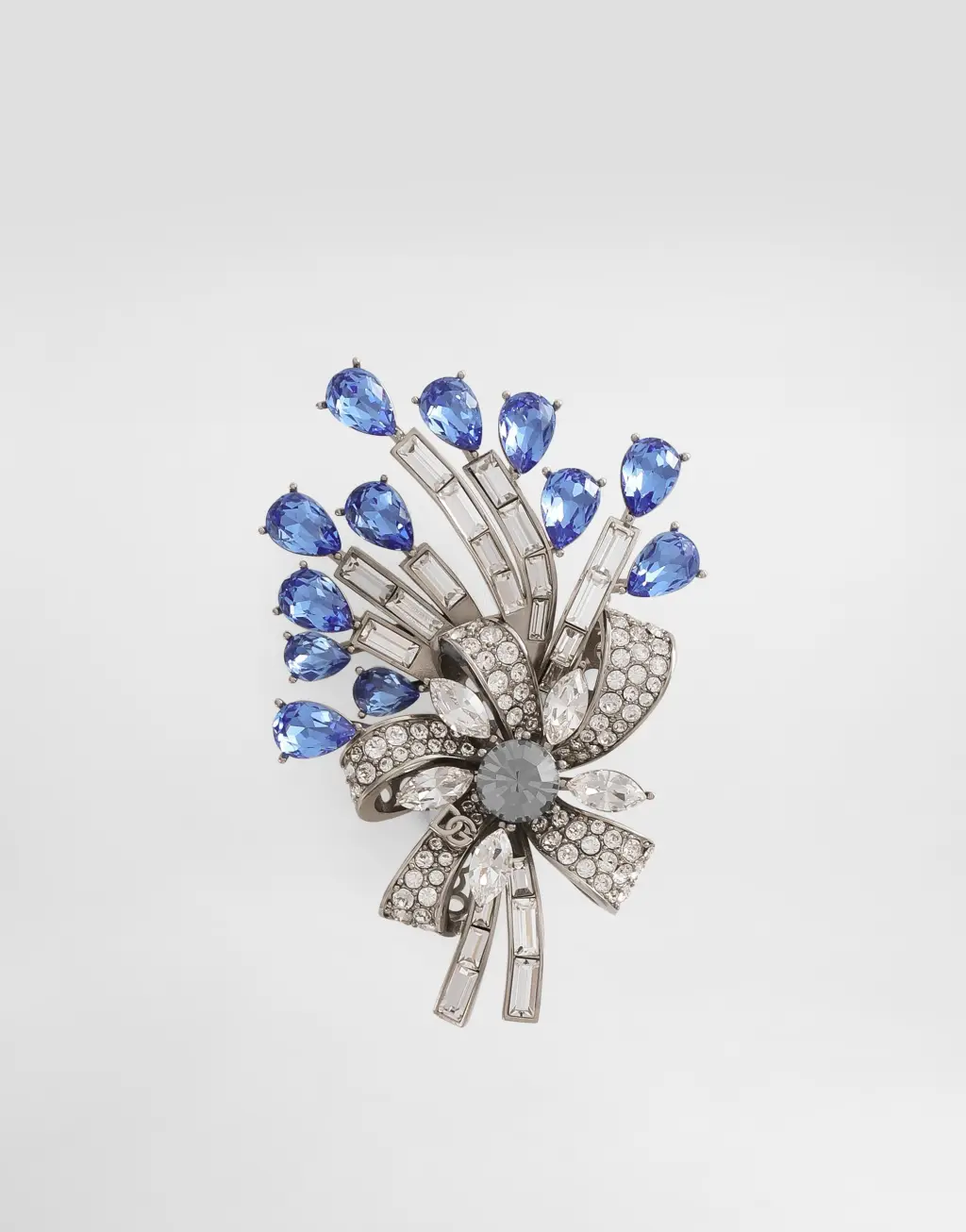 水钻花卉造型胸针