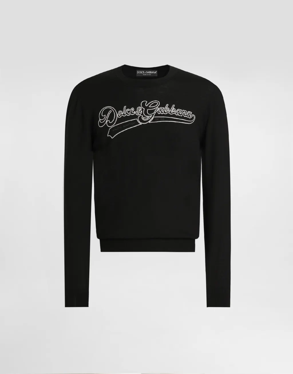 刺绣初剪羊毛套衫