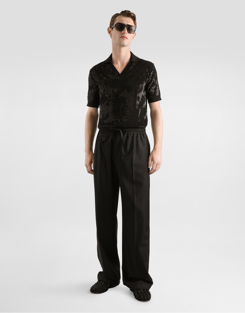 羊毛混丝 Polo 衫2