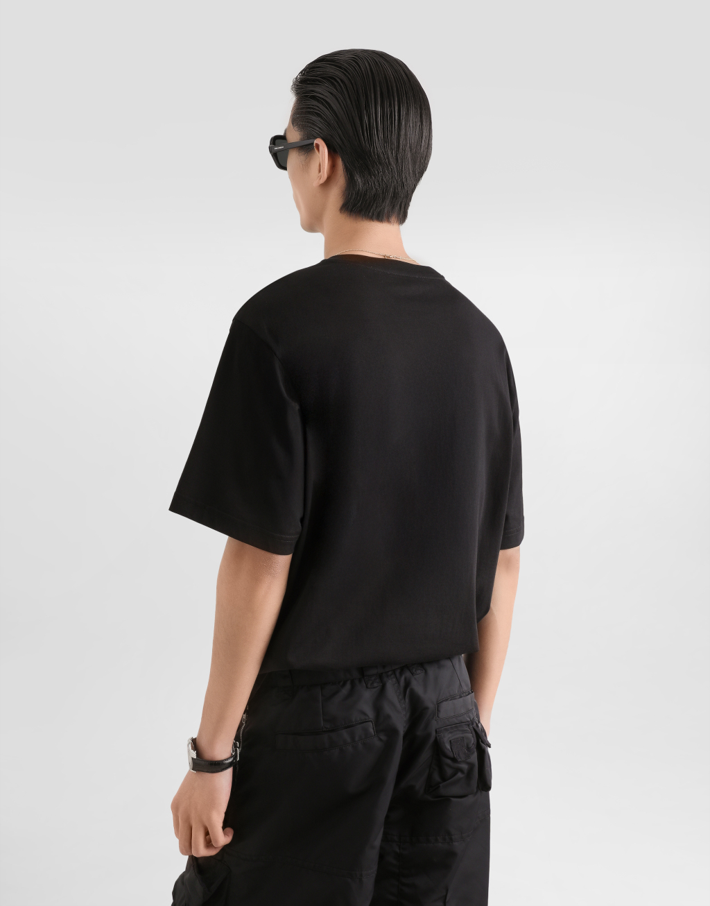 拼饰平纹针织 T 恤3