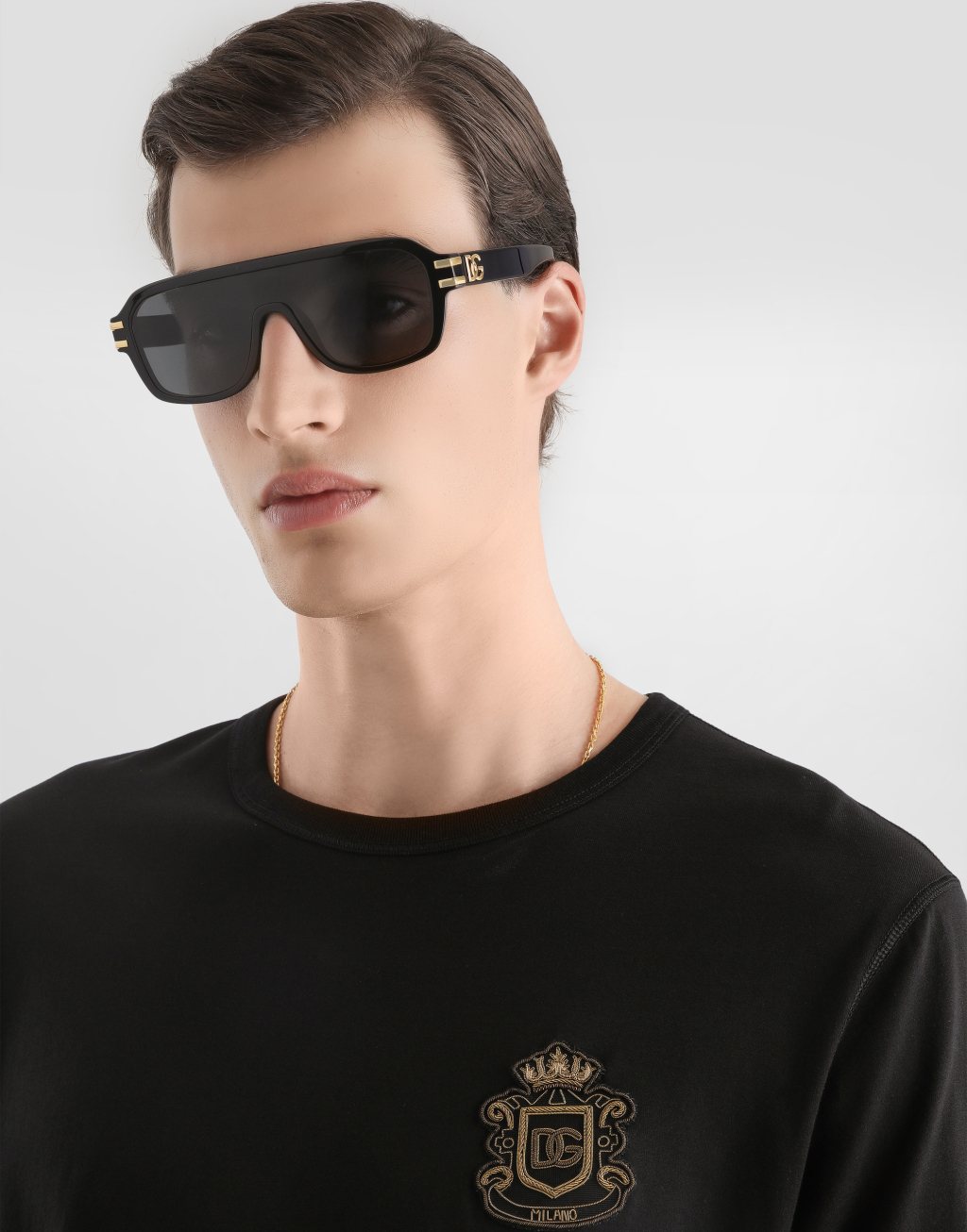 纹章拼饰棉质 T 恤4