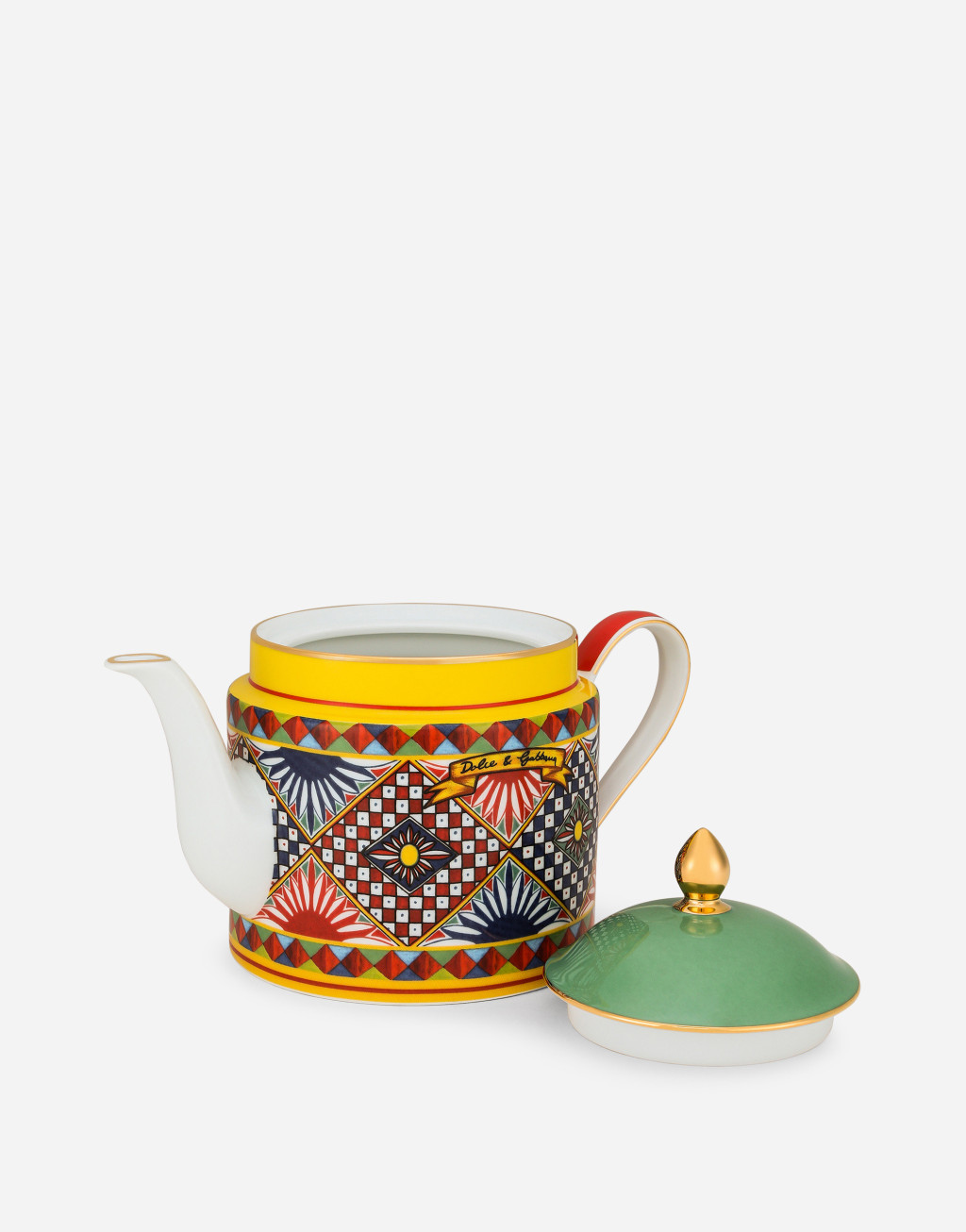 陶瓷茶壶 + 瓷器茶杯与茶碟套组套组5