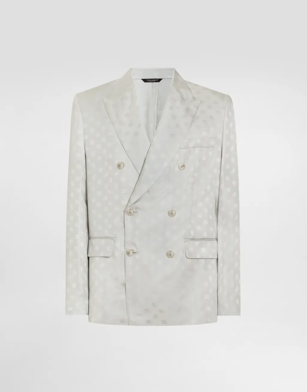 提花真丝 Sicilia Light 双排扣夹克