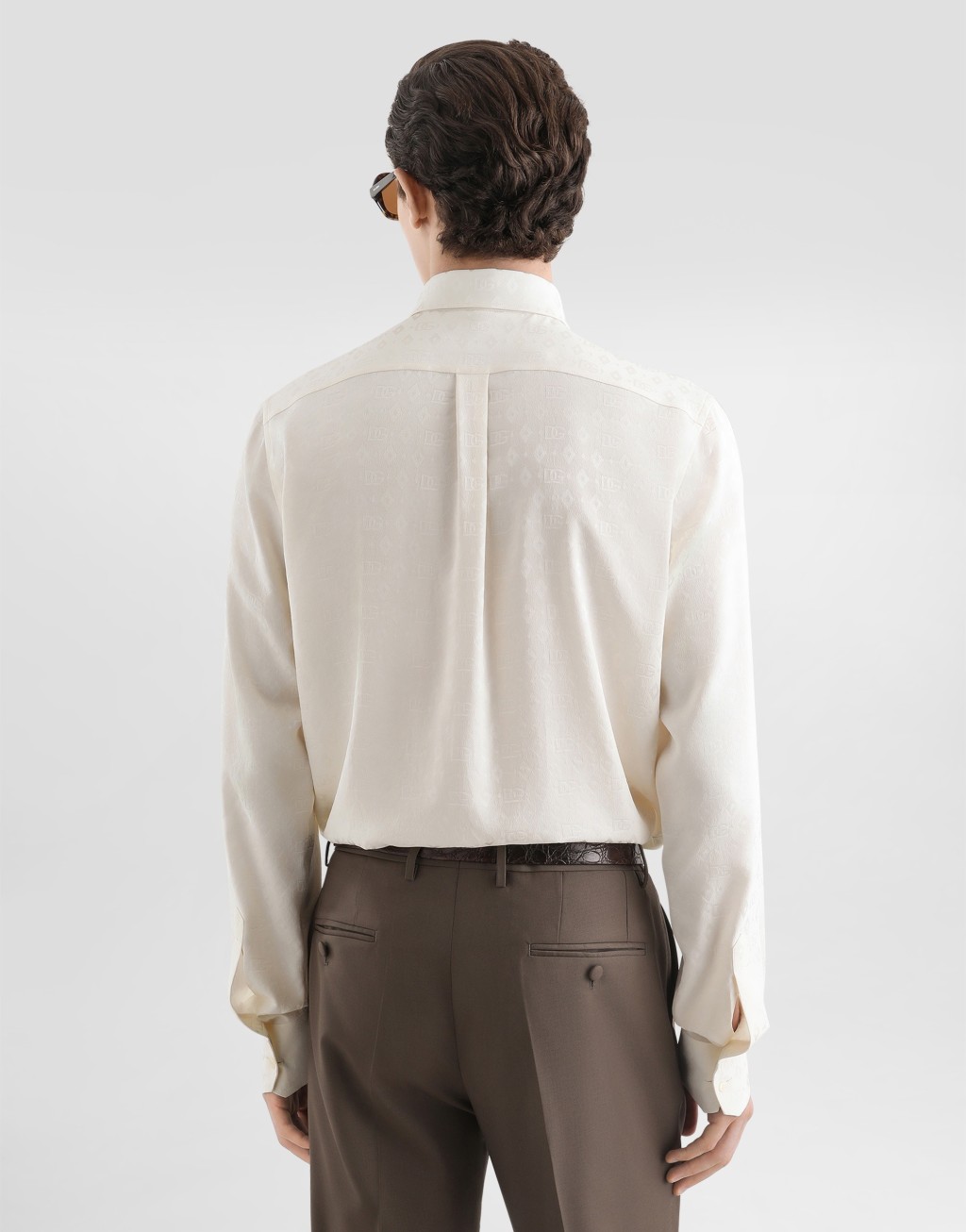 徽标真丝提花 Martini 衬衫5