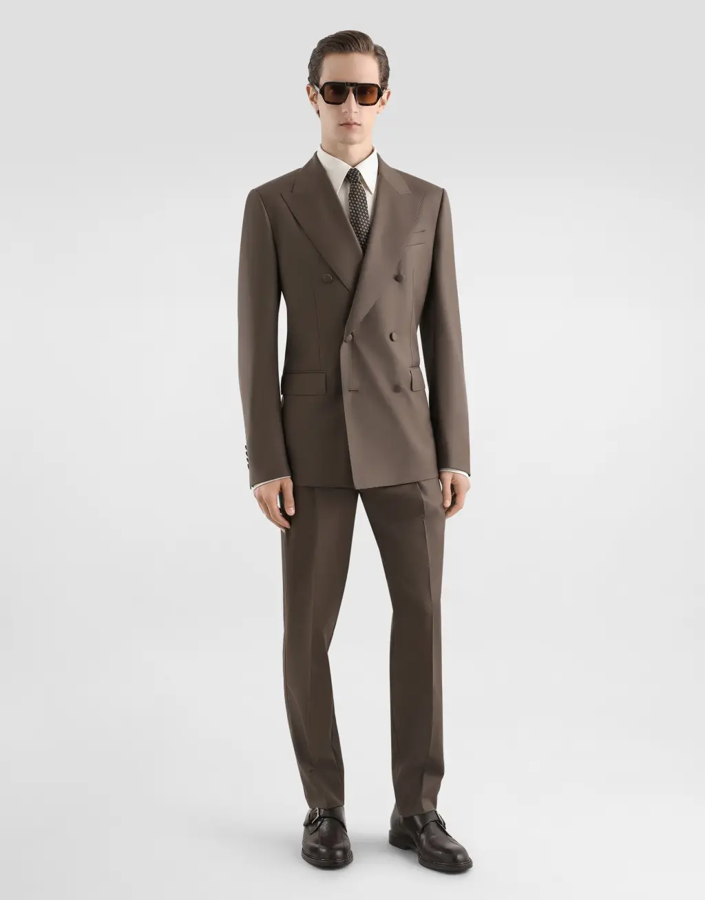 徽标真丝提花 Martini 衬衫