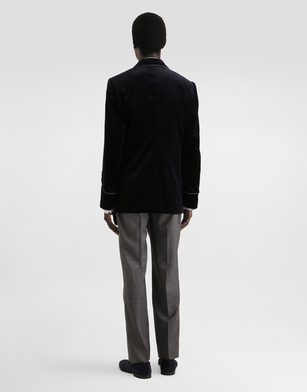 光面天鹅绒 Sicilia Light 双排扣夹克3