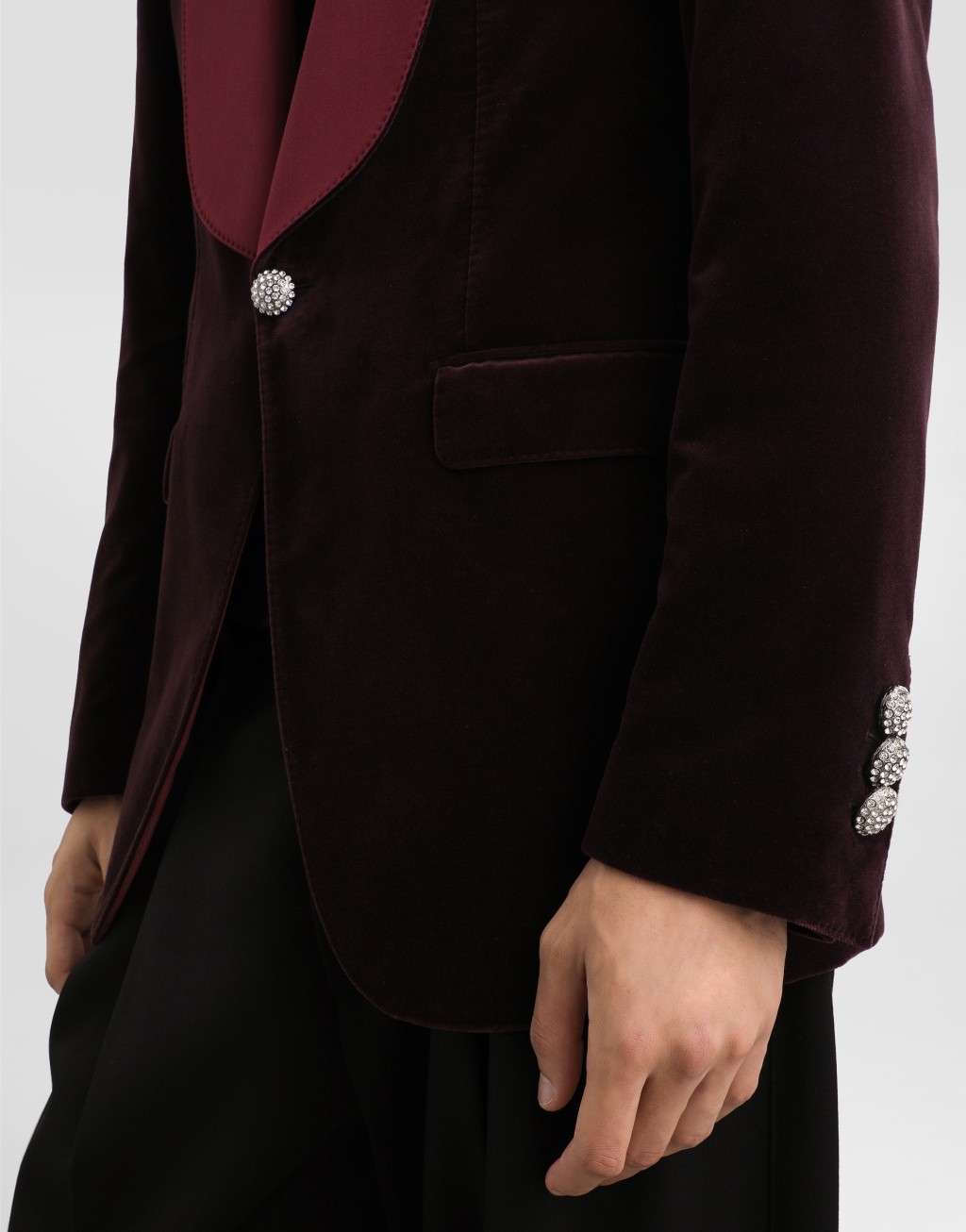 光面天鹅绒 Sicilia Light 单排扣夹克4