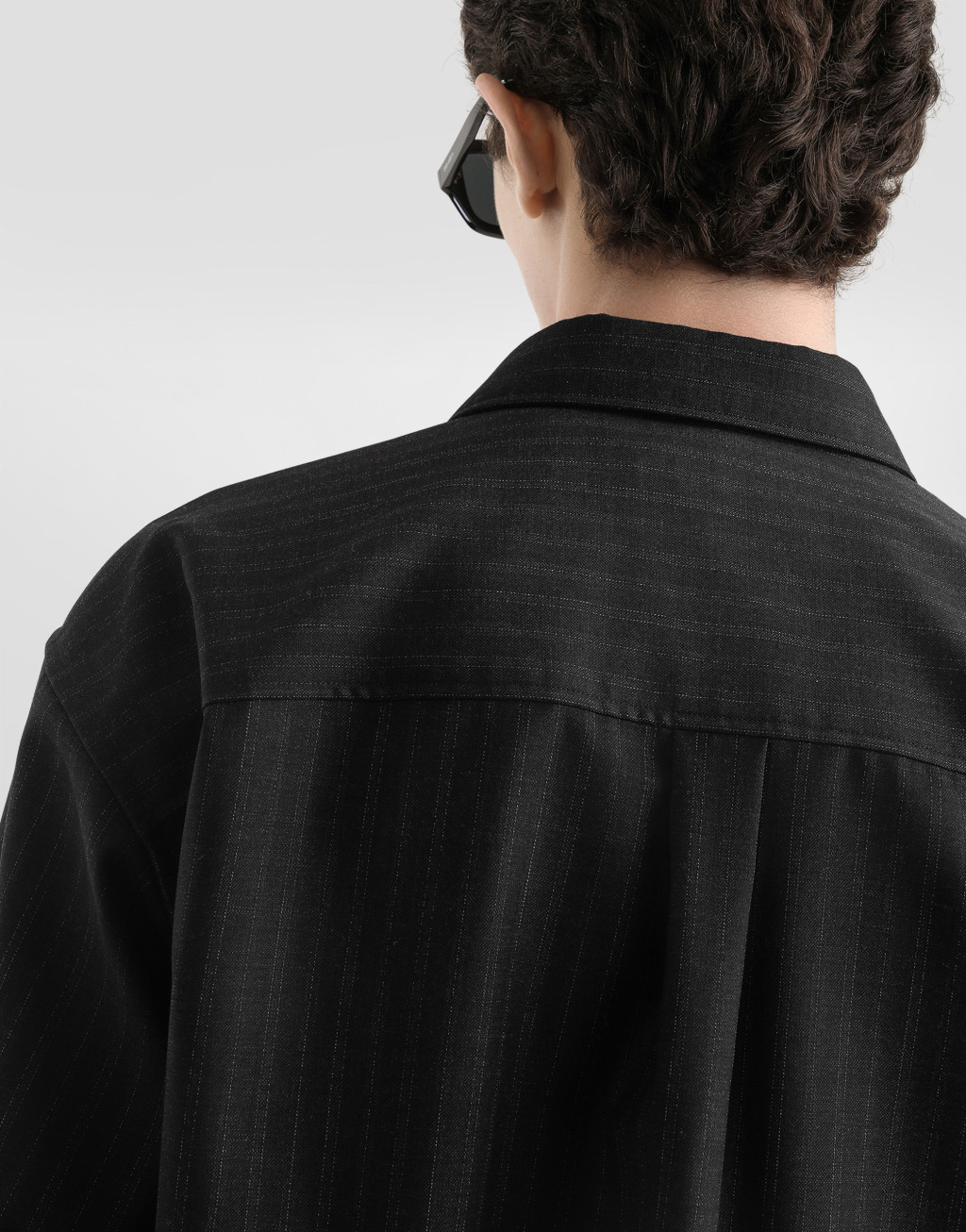 细条纹精裁衬衫5