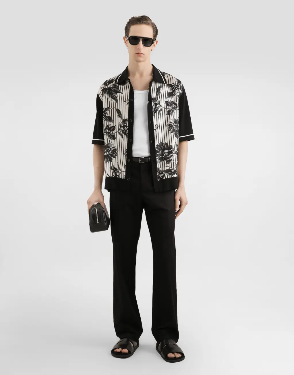 真丝斜纹丝棉混纺衬衫