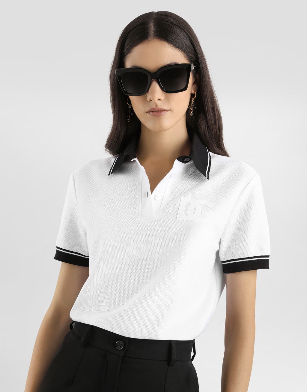 刺绣珠地 Polo 衫4