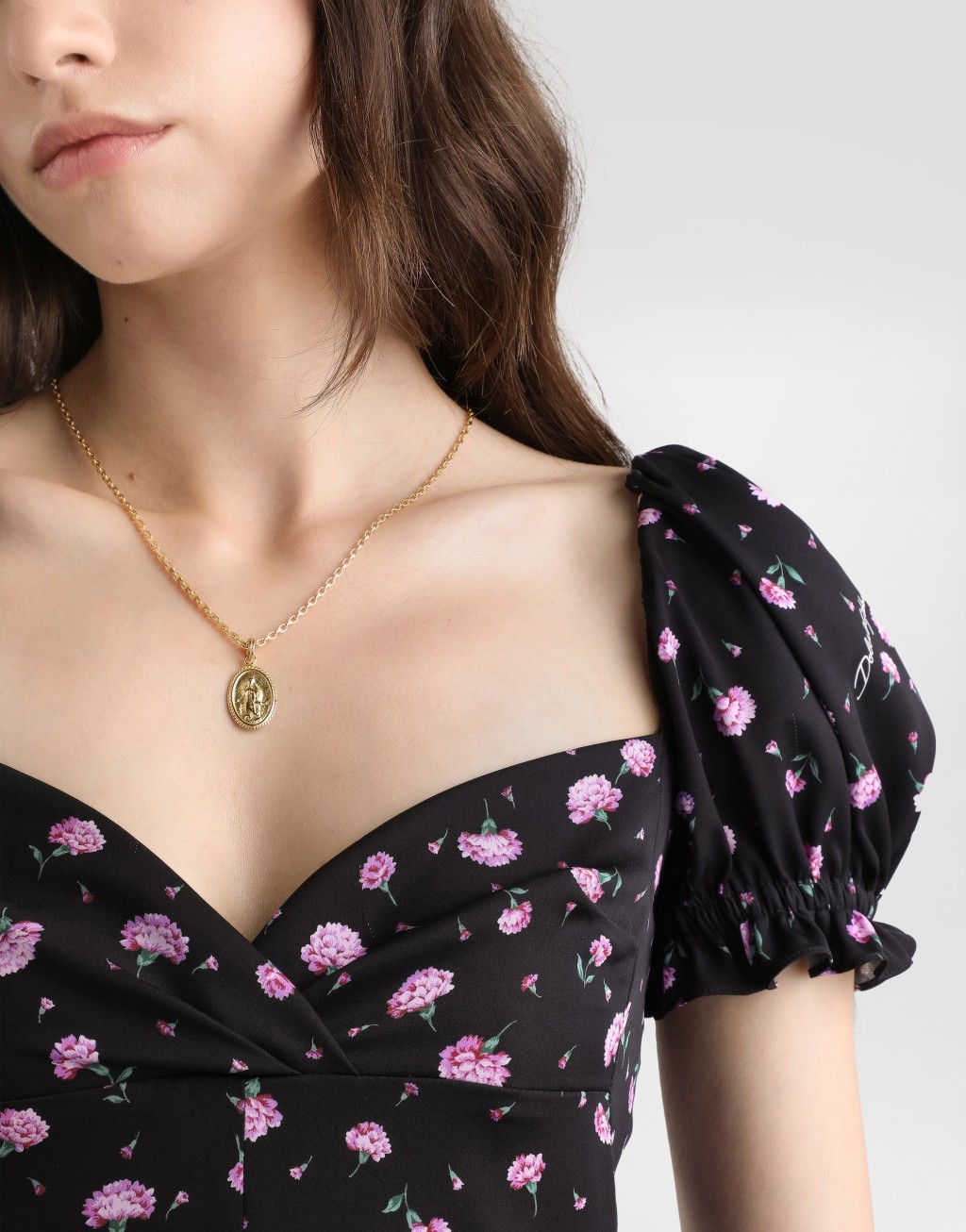 小石竹印花连衣裙4