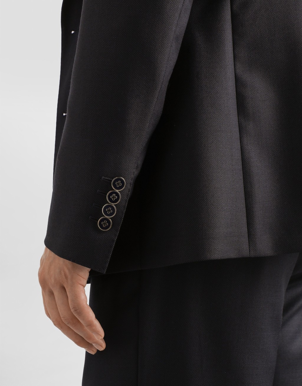 鸟眼纹羊毛 Taormina 双排扣夹克5