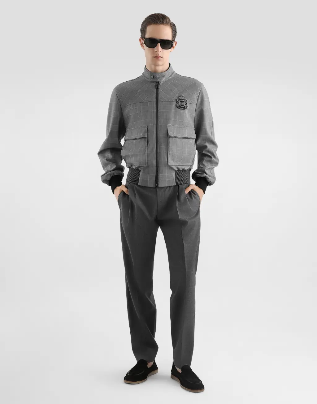 无衬里休闲夹克