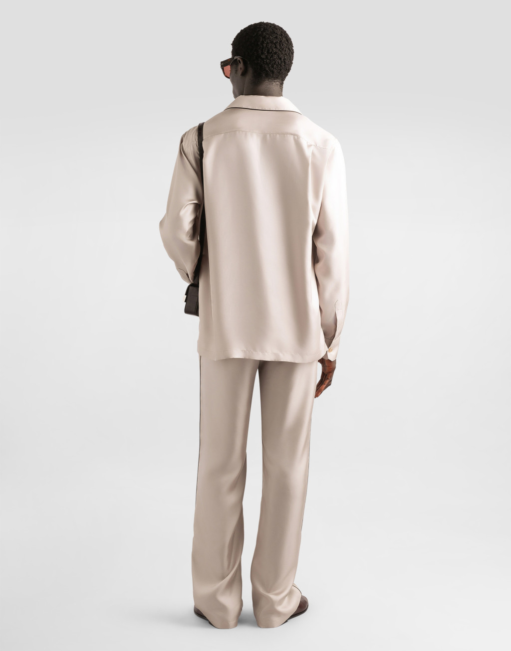 刺绣真丝 Vanity 长裤3