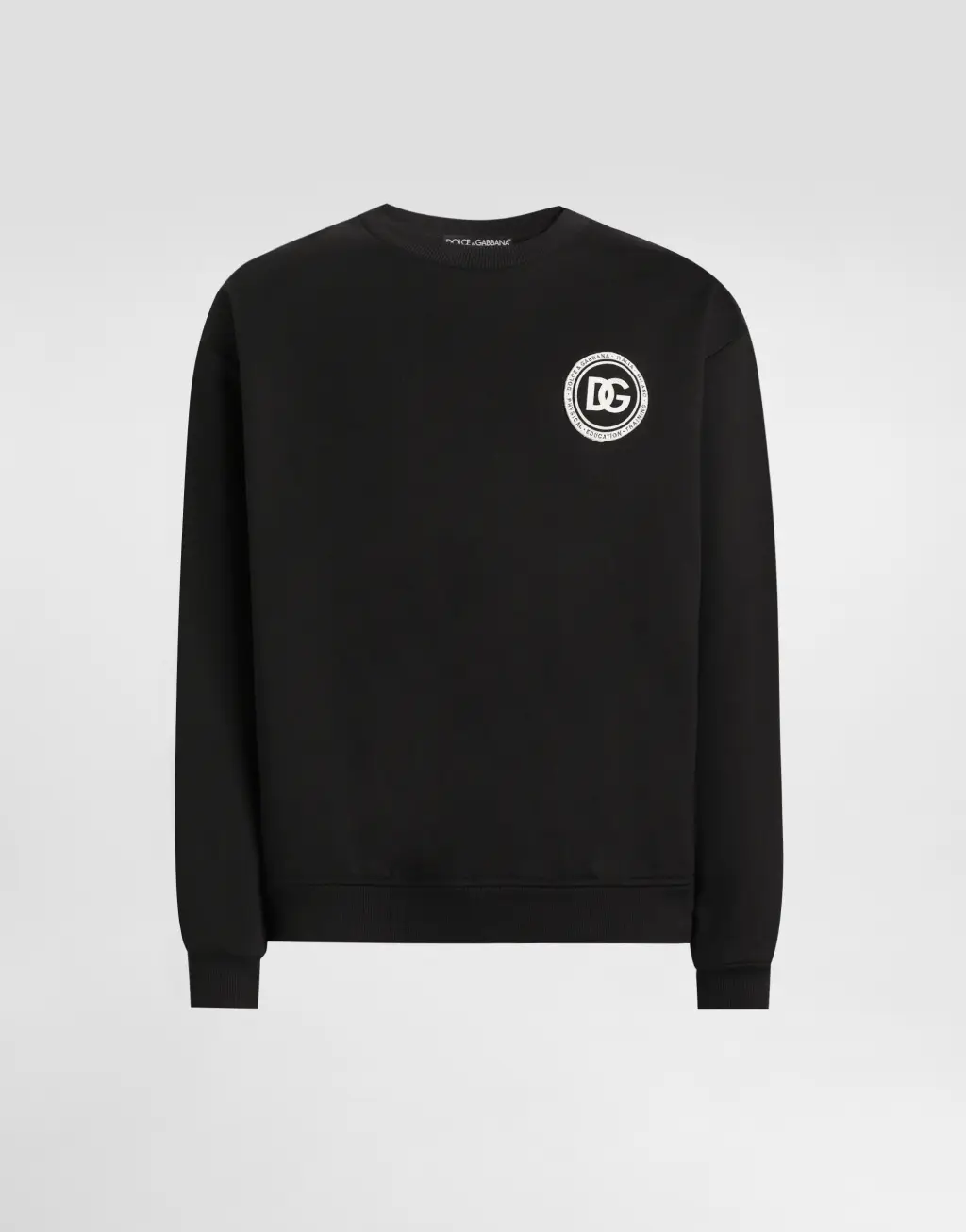 拼饰平纹针织卫衣