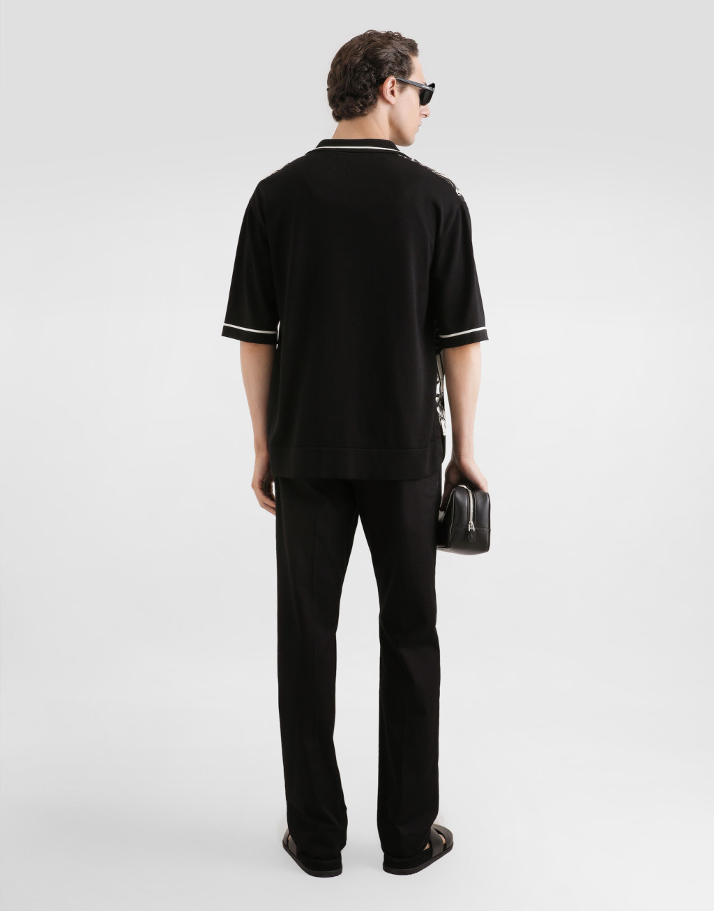 棉质华达呢长裤3