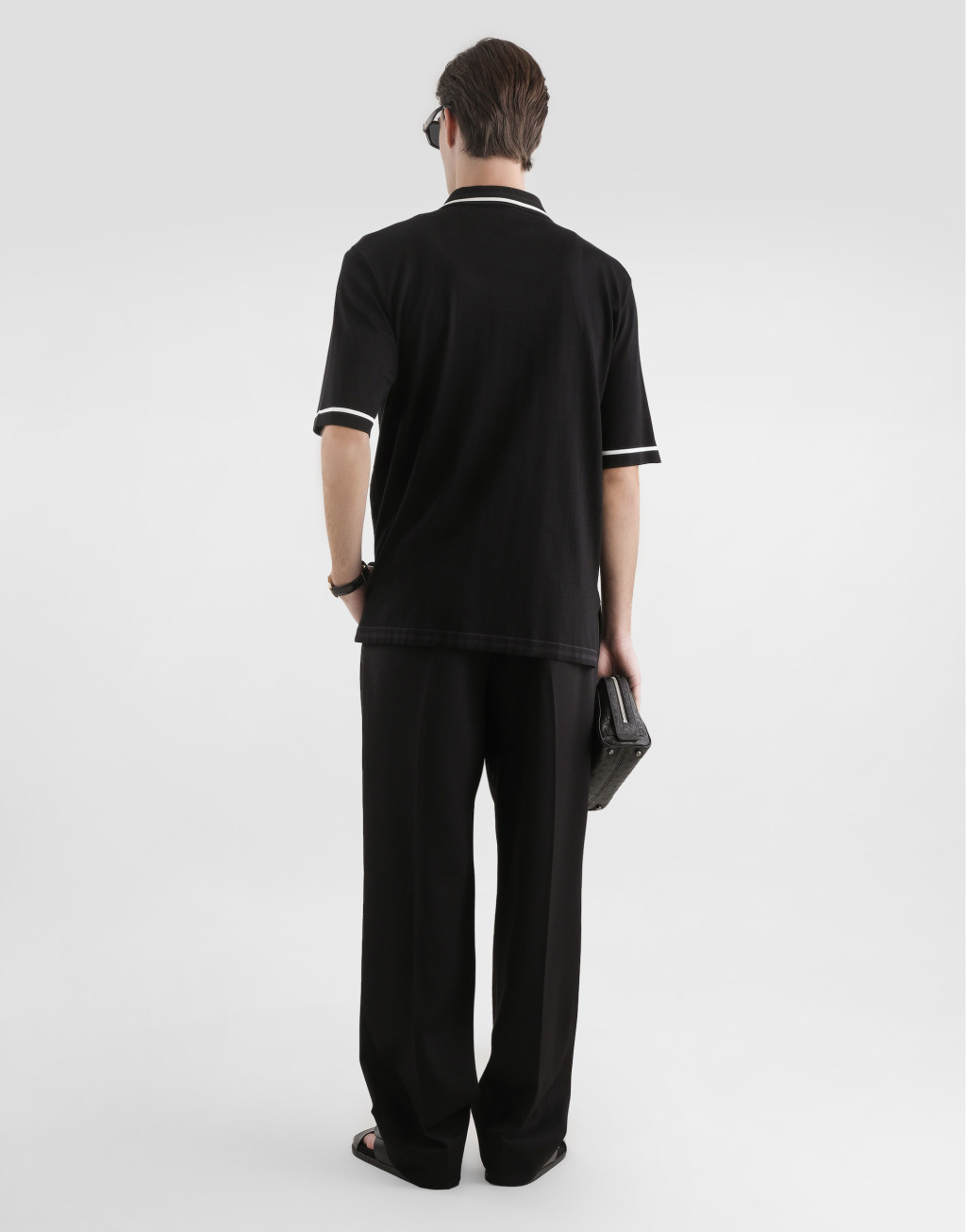 羊毛华达呢长裤3