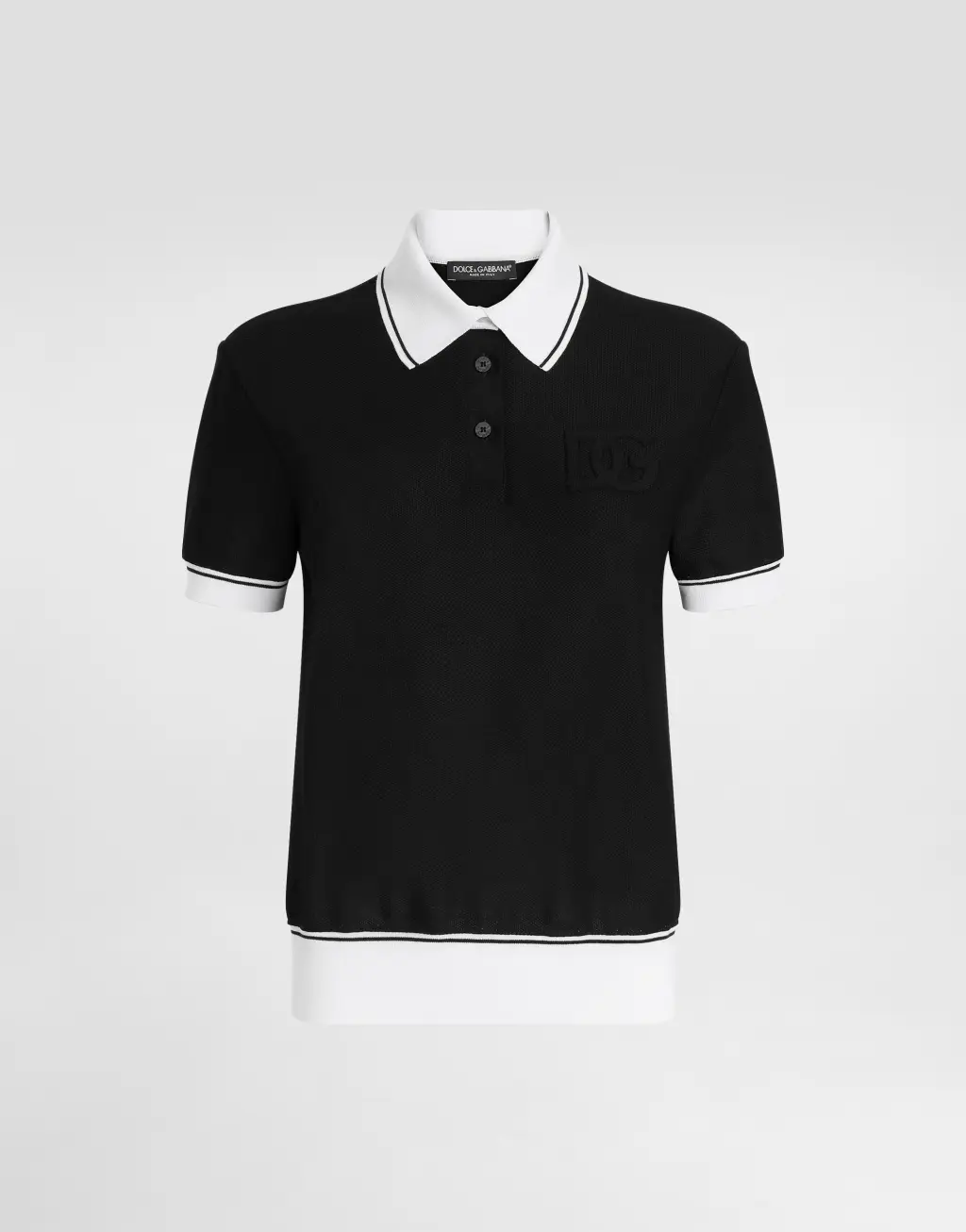 刺绣珠地 Polo 衫