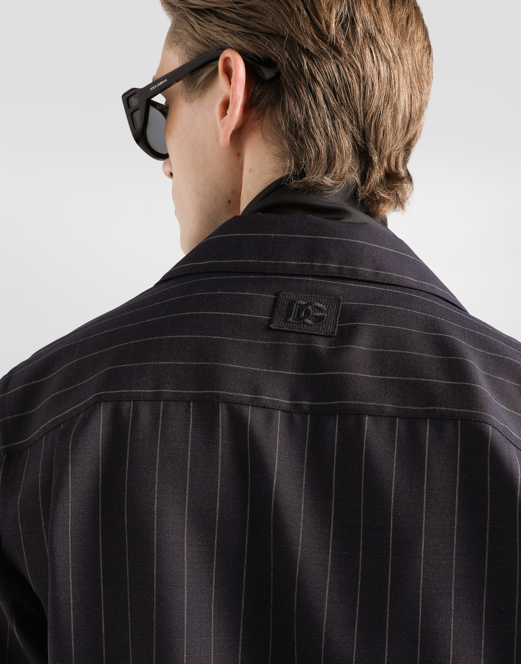 细条纹羊毛衬衫5