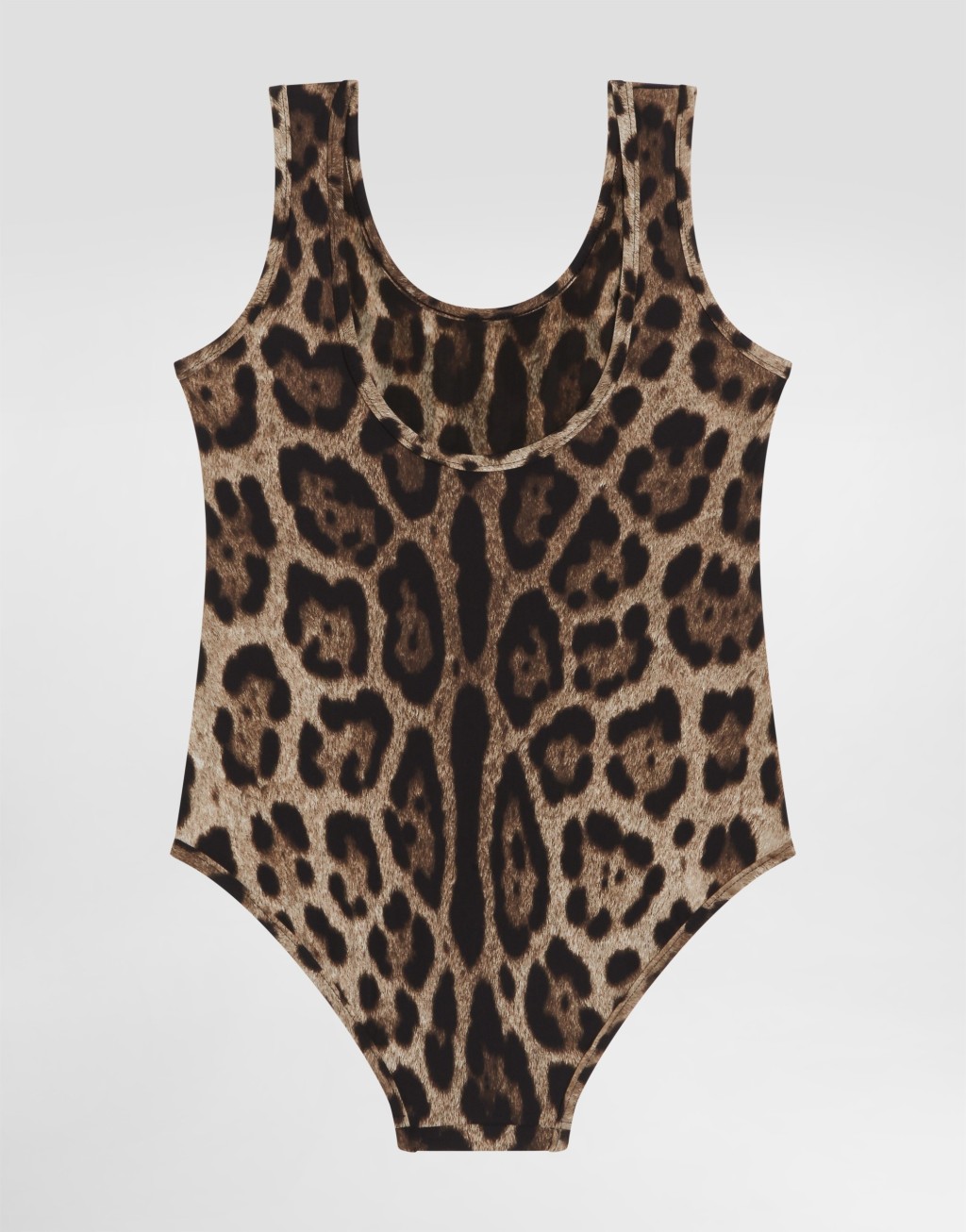 豹纹连体泳衣2