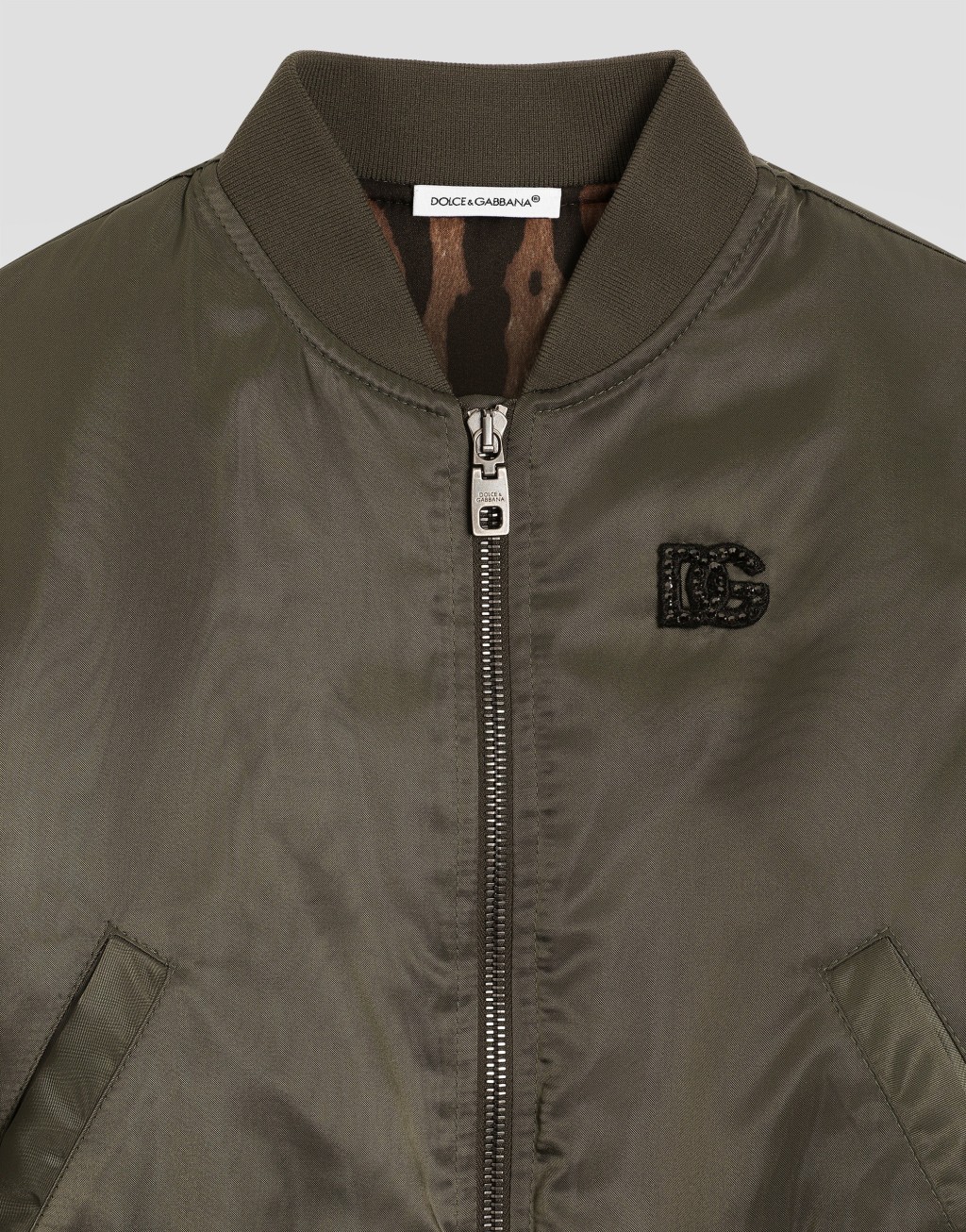 尼龙帆布飞行员夹克3