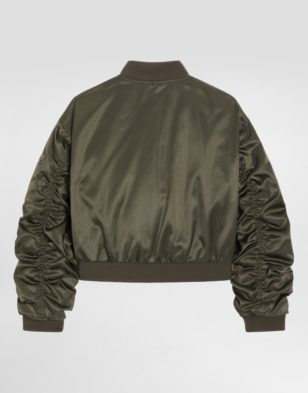 尼龙帆布飞行员夹克2