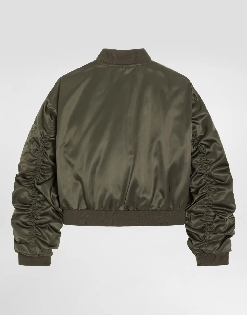 尼龙帆布飞行员夹克