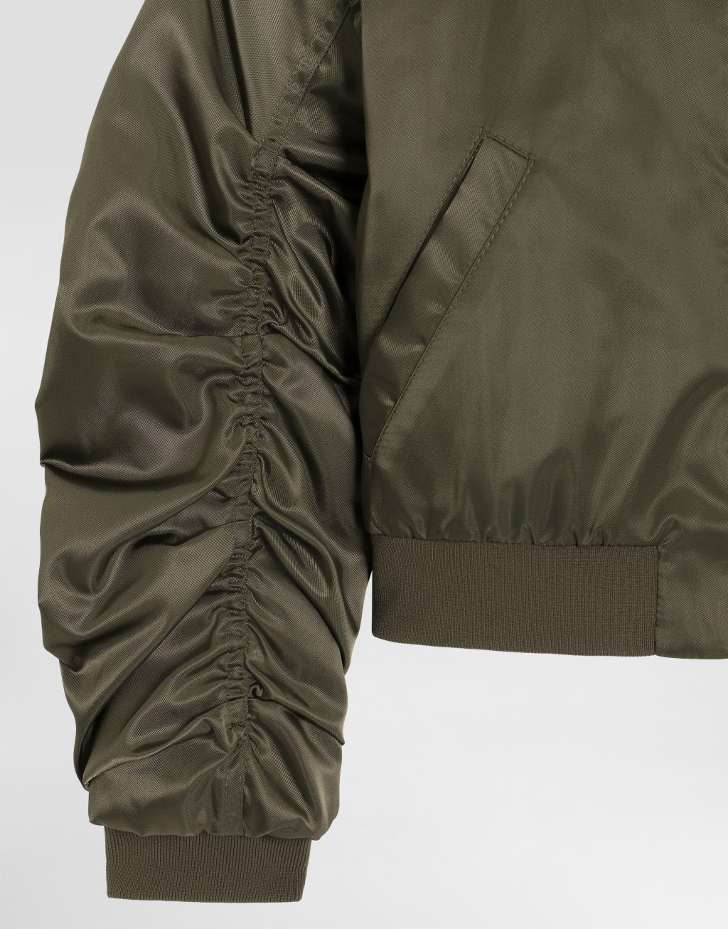 尼龙帆布飞行员夹克4