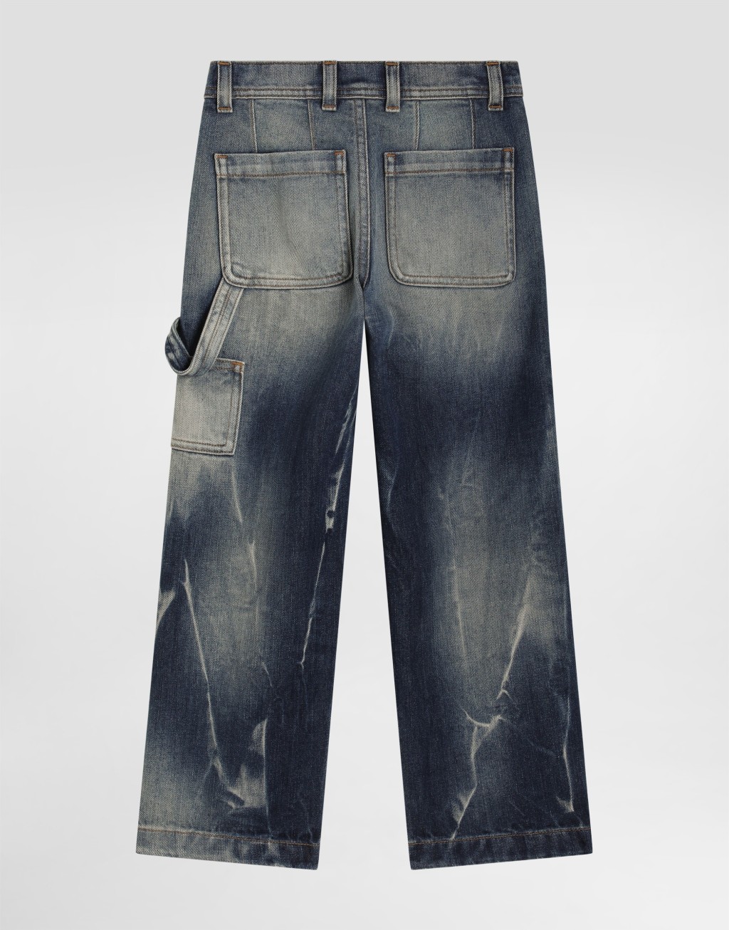 水洗牛仔长裤2