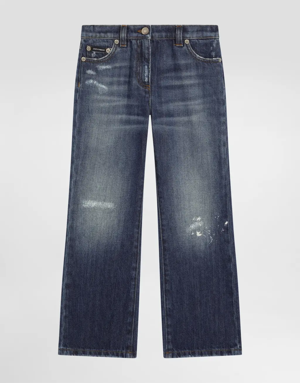 五袋款牛仔长裤