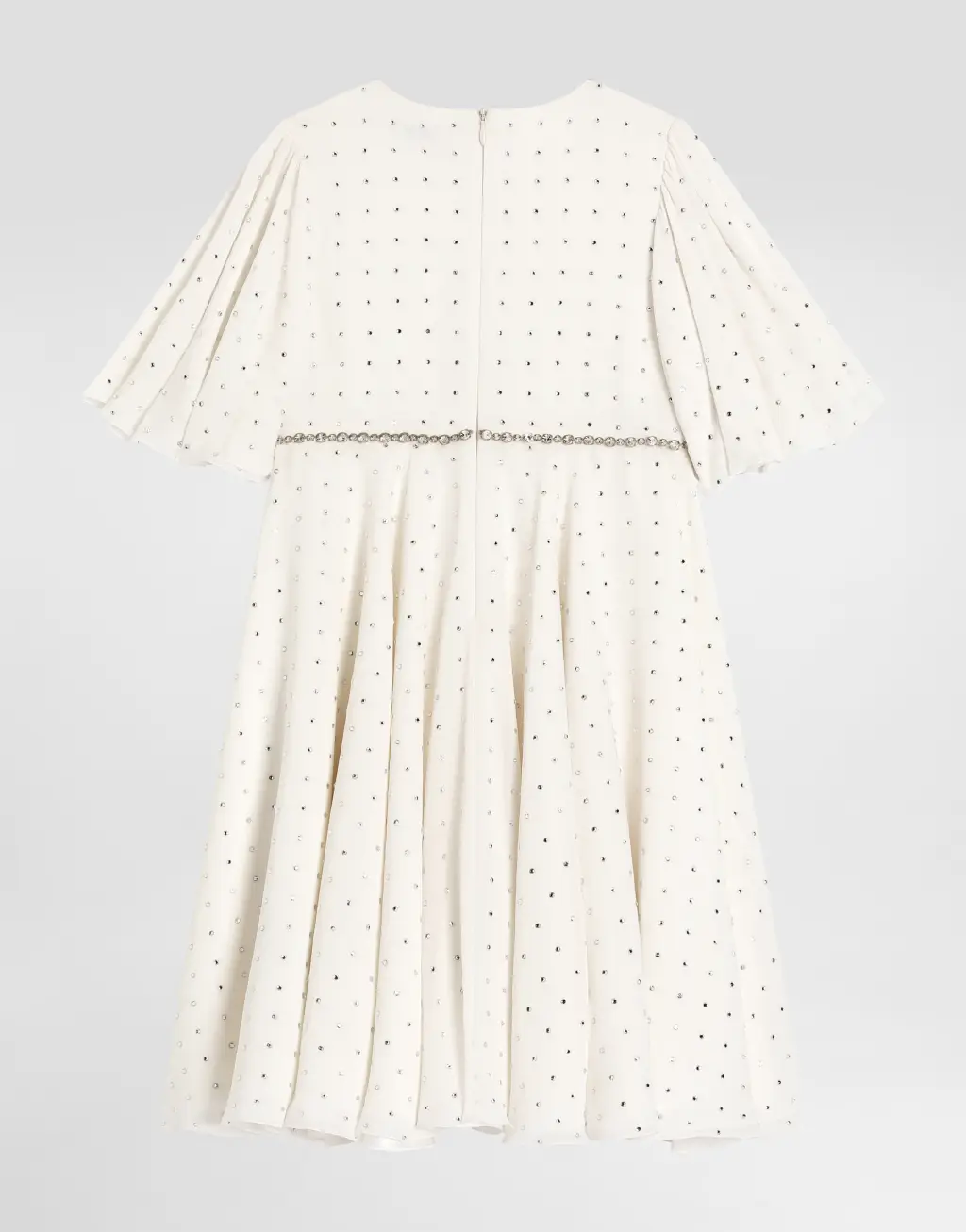 真丝乔其纱连衣裙