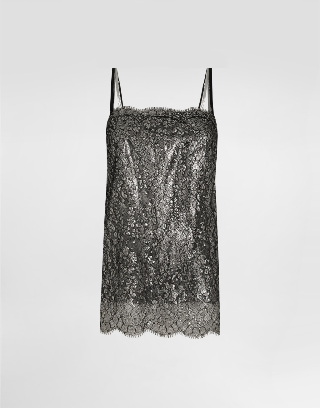 金银线蕾丝上衣1