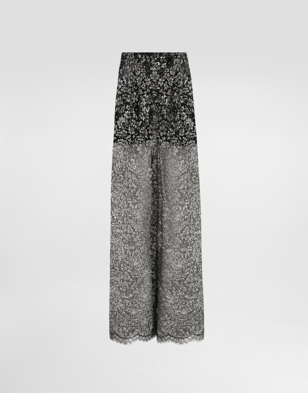 金银线蕾丝长裤1